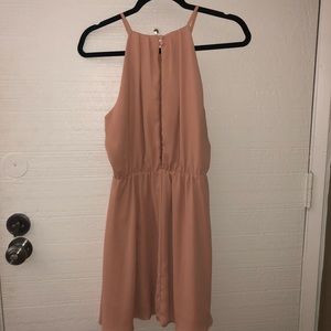 Pink Chiffon Dress